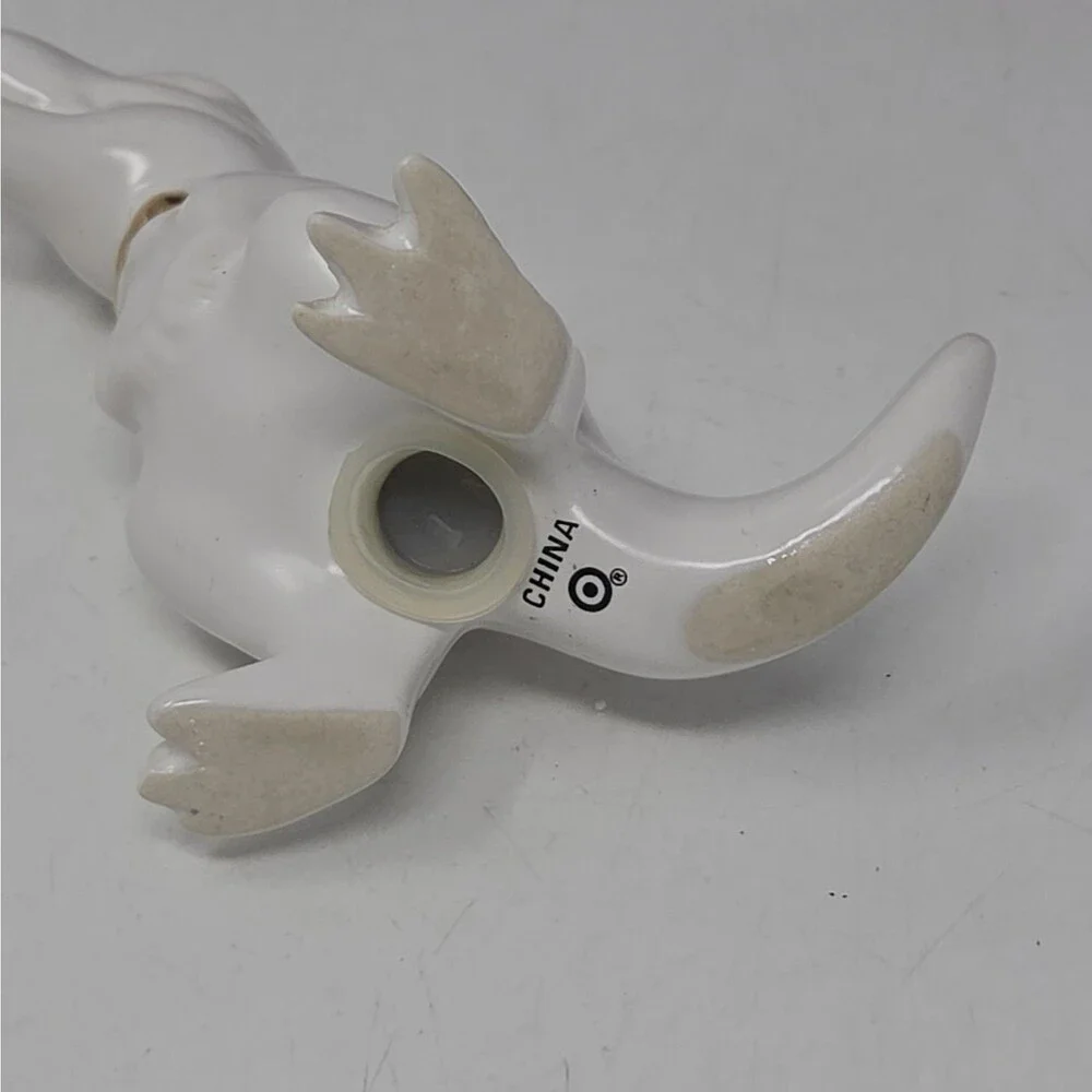 Threshold T-Rex Dinosaur Salt & Pepper Shakers Ceramic Retired - 3